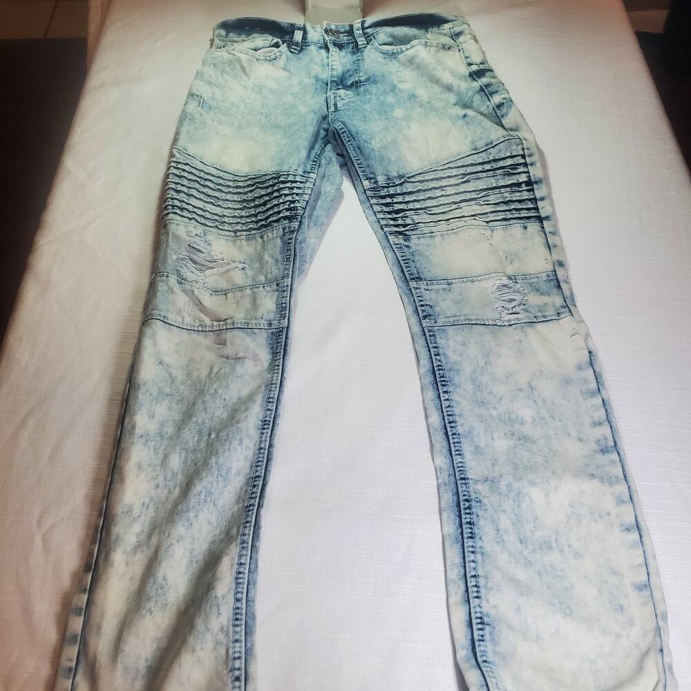 Southpole Men's Jeans Size 29x30 Blue Skinny Denim Pants